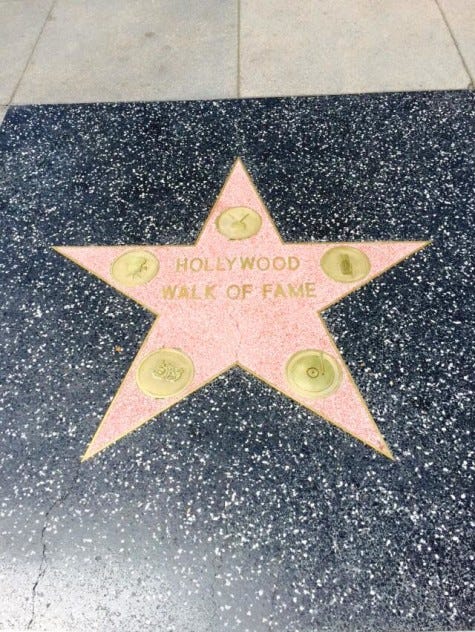 hollywood walk of fame hollywood walk of fame