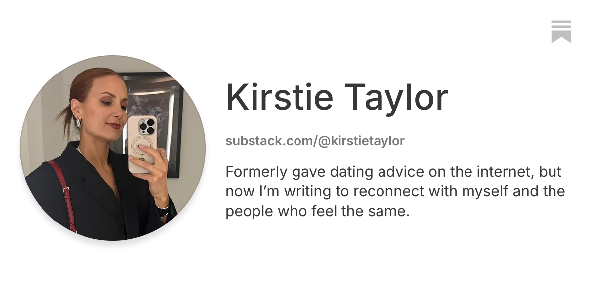 Kirstie Taylor | Substack