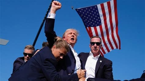 Donald Trump Shooting 4K #4360k Wallpaper PC Desktop