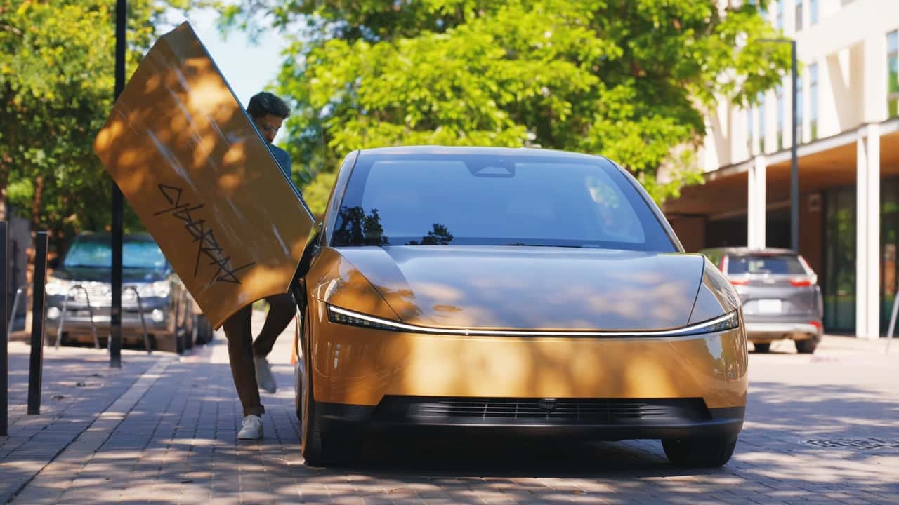 Robô táxi Tesla Cybercab Robô táxi Tesla Cybercab