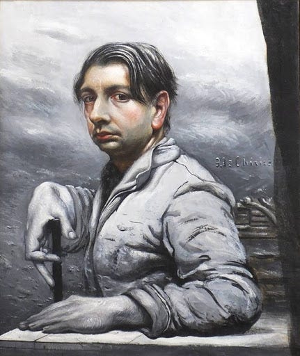 Image result for de chirico self portrait 1925 Image result for de chirico self portrait 1925