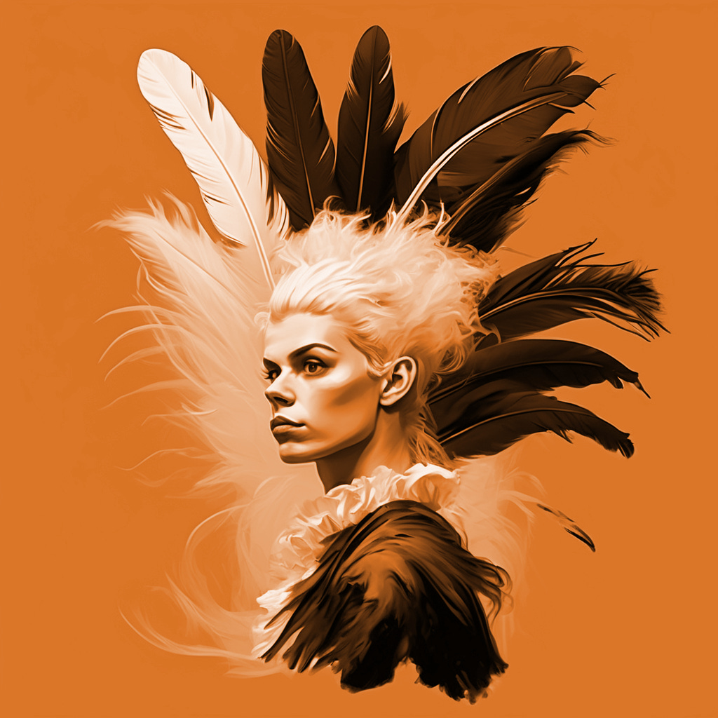 artistic feathers ruffled