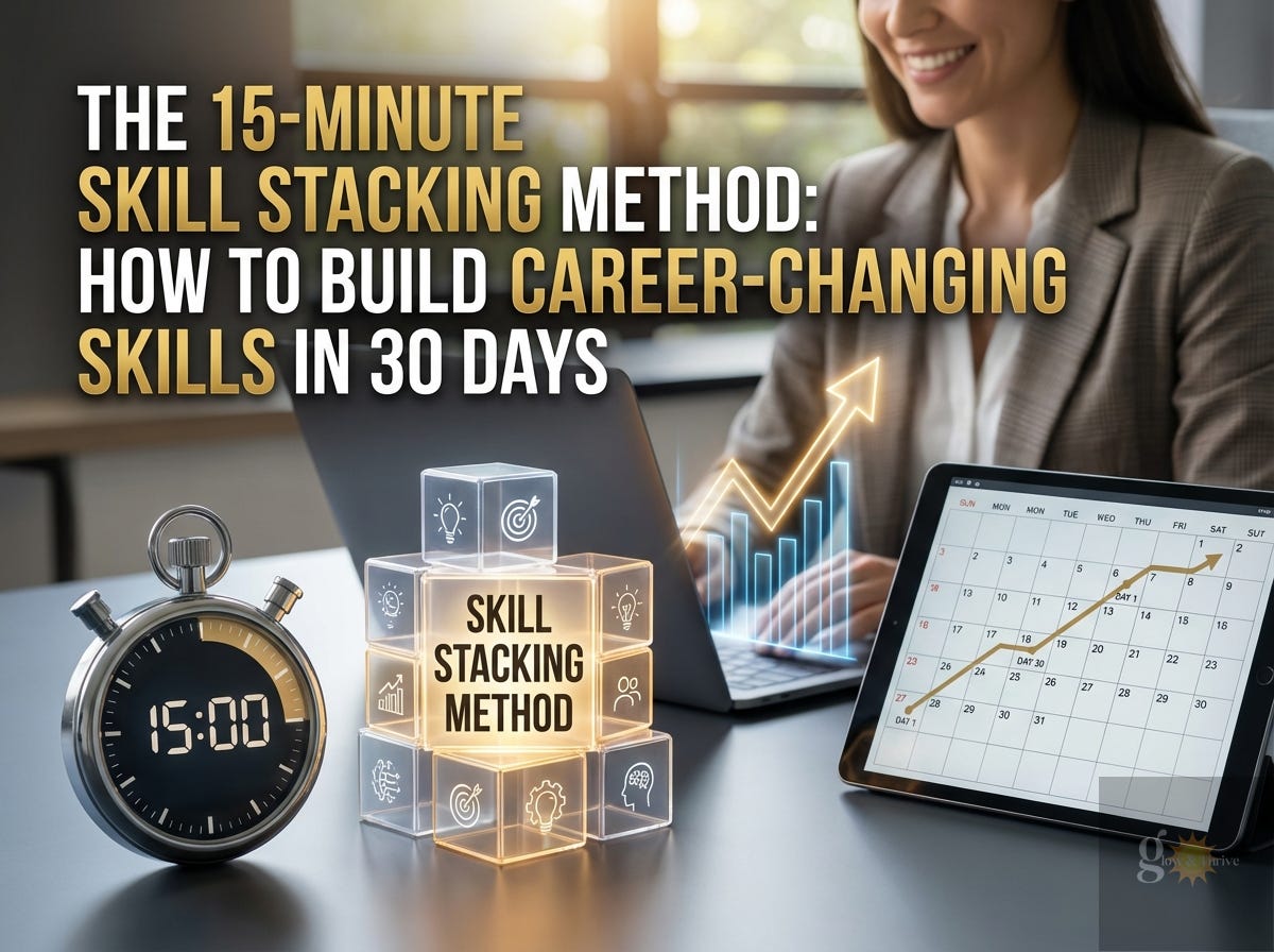 The 15-Minute Skill Stacking Method in 30 Days