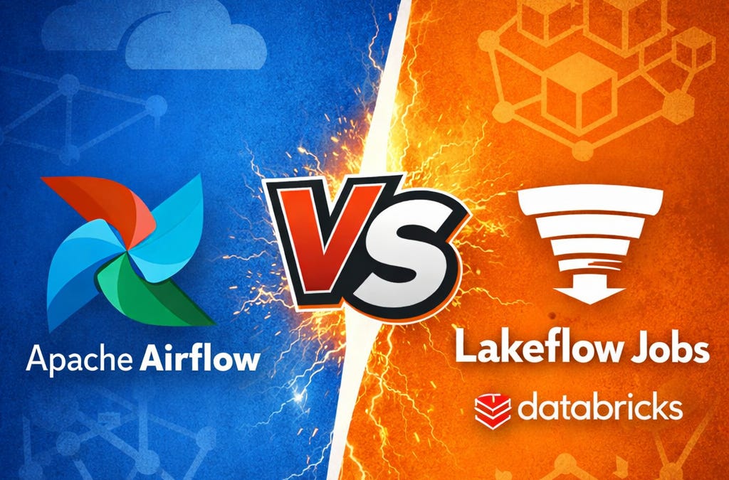 Databricks Lakeflow vs Apache Airflow - by Daniel Beach