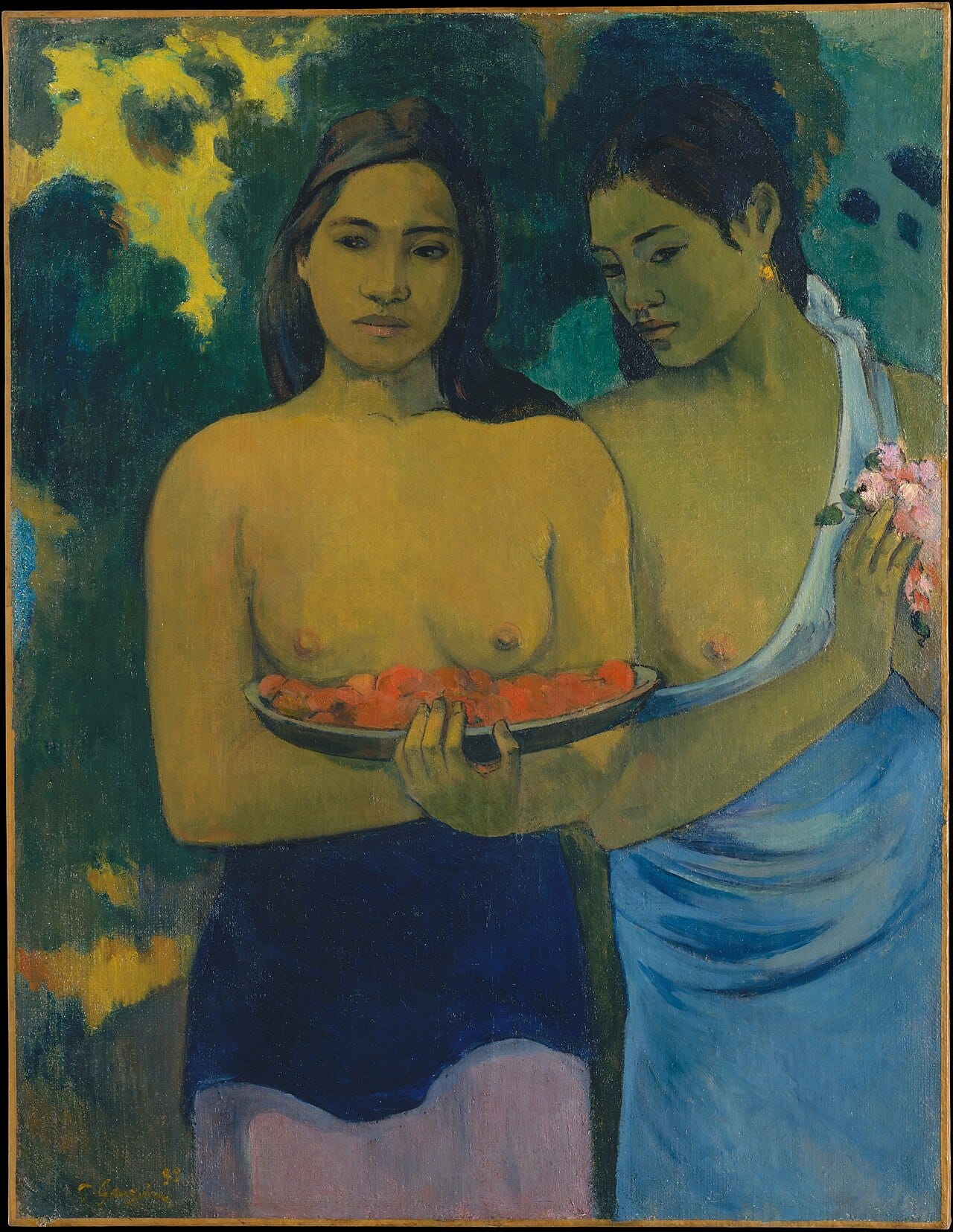 Gauguin Two Tahitian Women