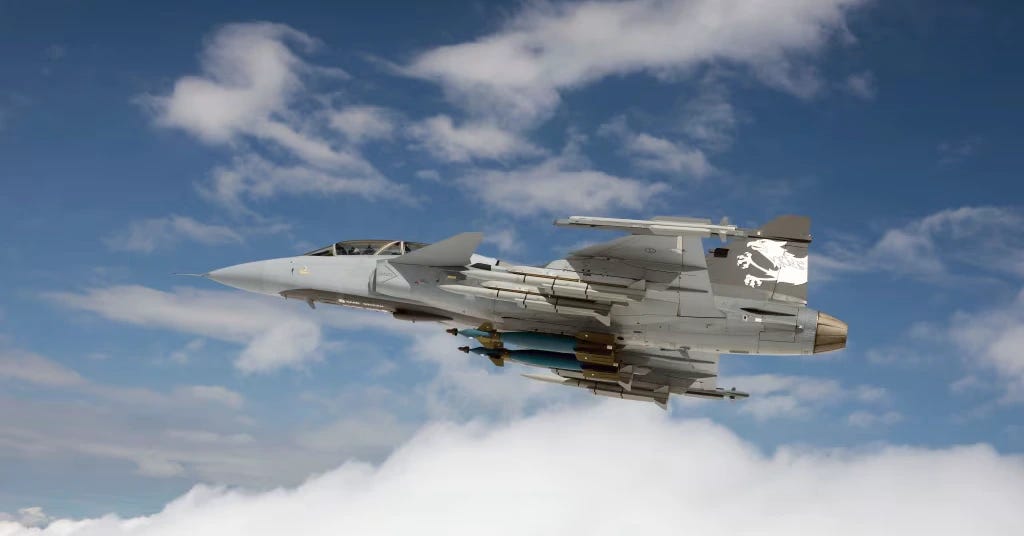 Ukraine's First 36 Gripen Fighters Are On The Way