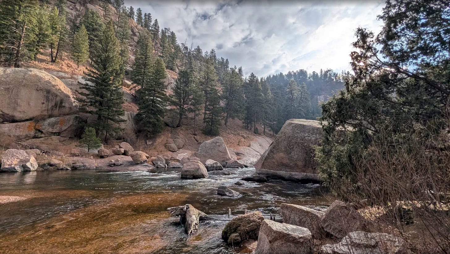 Cheesman Canyon, Platte River, Colorado