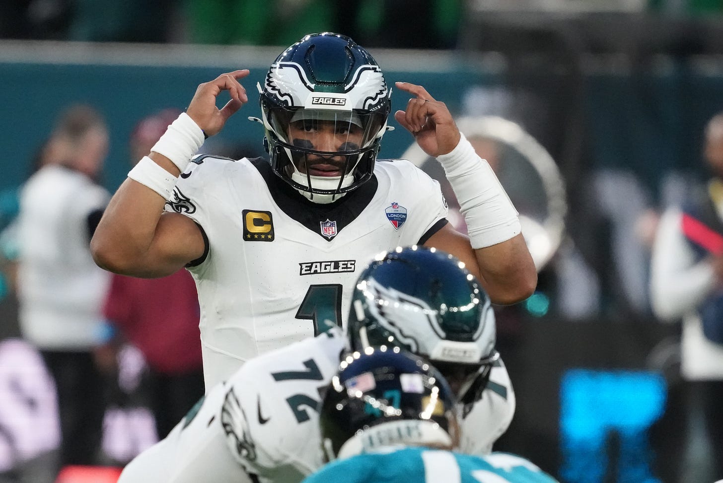 Wulf: Jalen Hurts searches for "His Place" after London loss Wulf: Jalen Hurts searches for "His Place" after London loss
