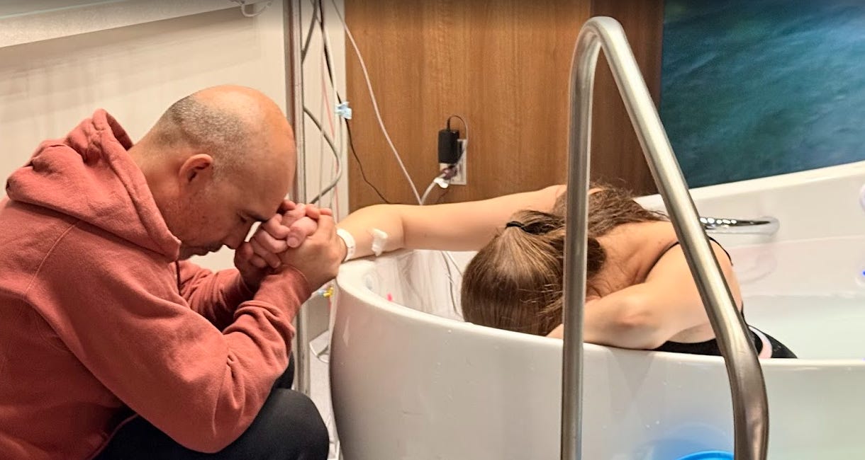 Dads in the birth room make everything better