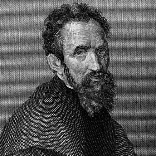 Michelangelo - Sculptures, David & Paintings