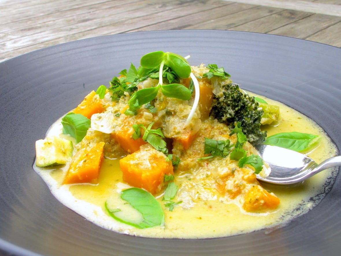 thai green veggie curry