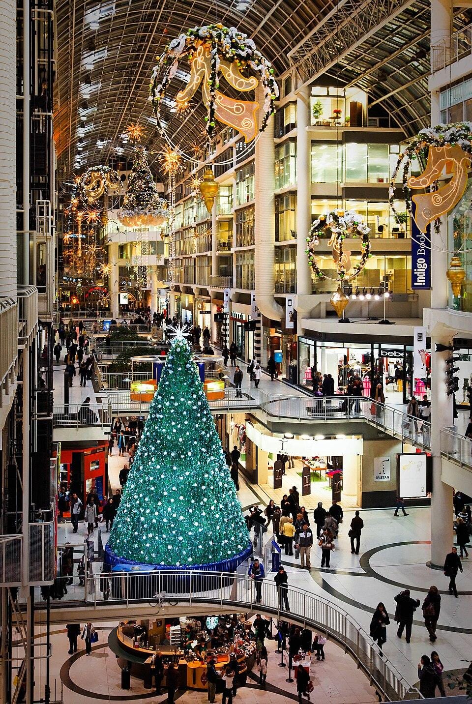 Nothing Like A Little Retail Therapy At Toronto Eaton Centre at Christmas Nothing Like A Little Retail Therapy At Toronto Eaton Centre at Christmas