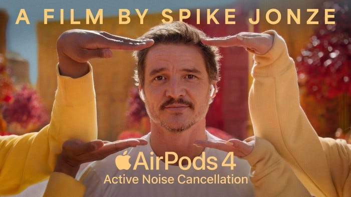 Top Spot of the Week: Director Spike Jonze, TBWA\Media Arts Lab LA Ease  Pedro Pascal's Heartbreak With Music and Dance In Apple Short - SHOOTonline