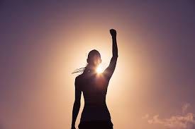 Strong woman portrait ...