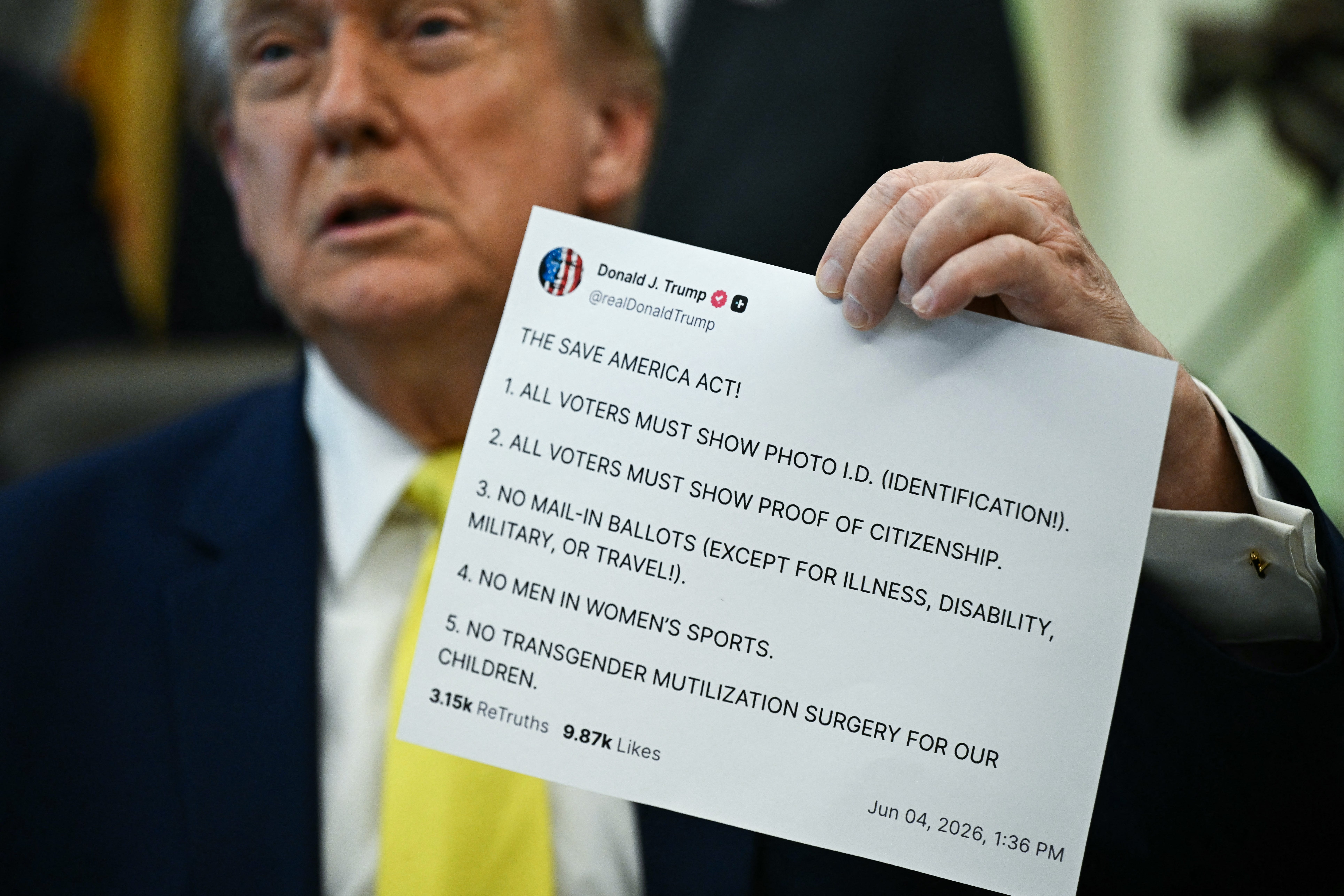 The SAVE America Act (and related orders), explained