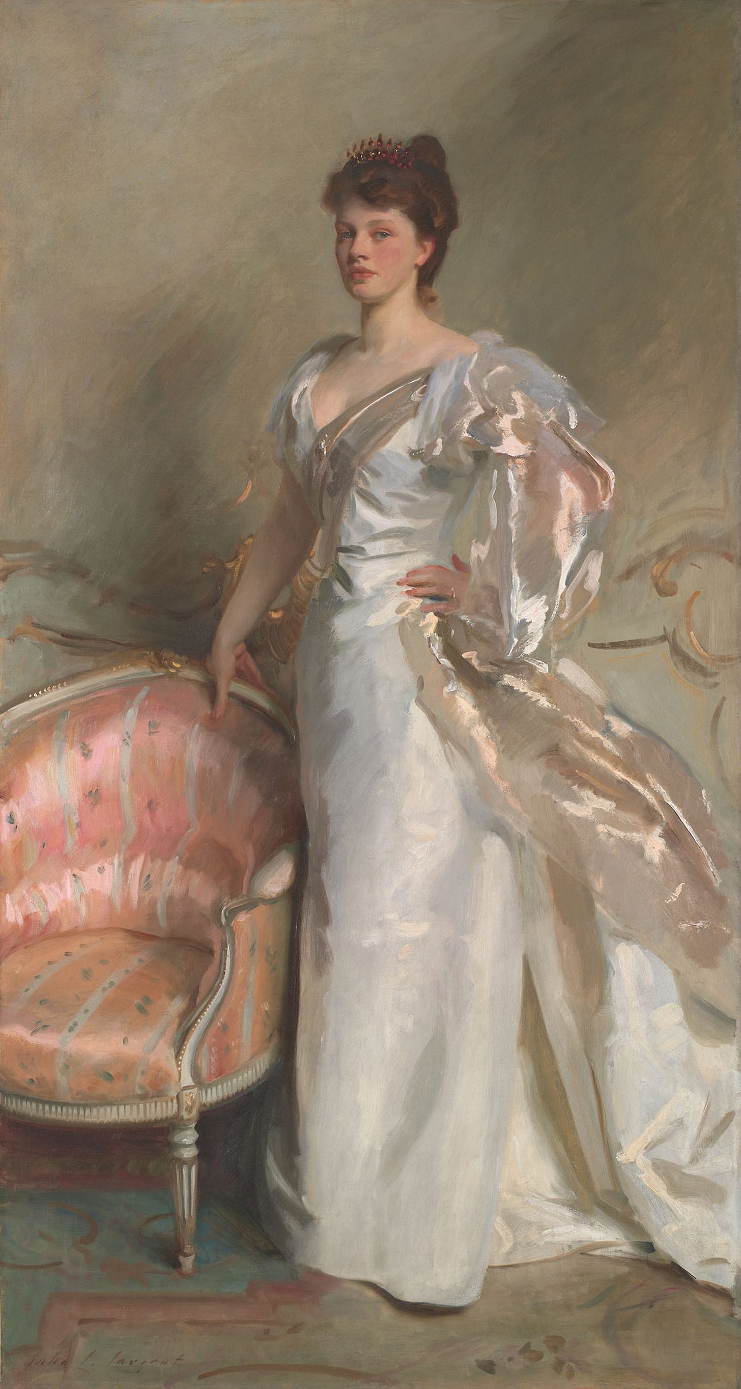 Sargent portrait of Mrs George Swinton