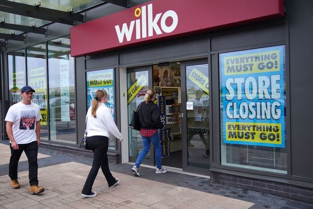 Wilko has closed many stores, and re-opened others (file) Wilko has closed many stores, and re-opened others (file)