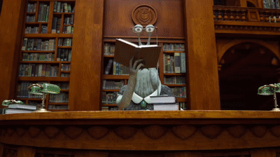 the librarian monster from Monsters University