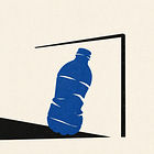 Botella de plástico