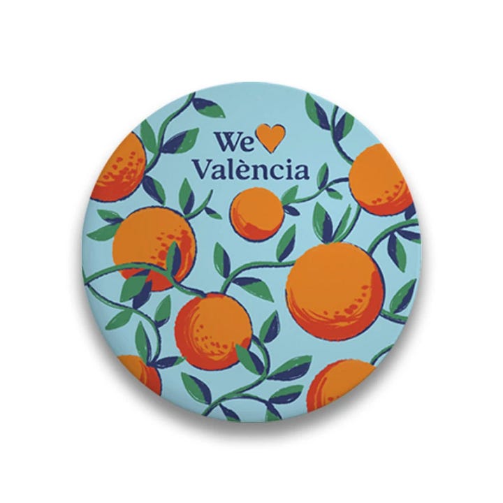 Cuatro imanes recuerdo de Valencia