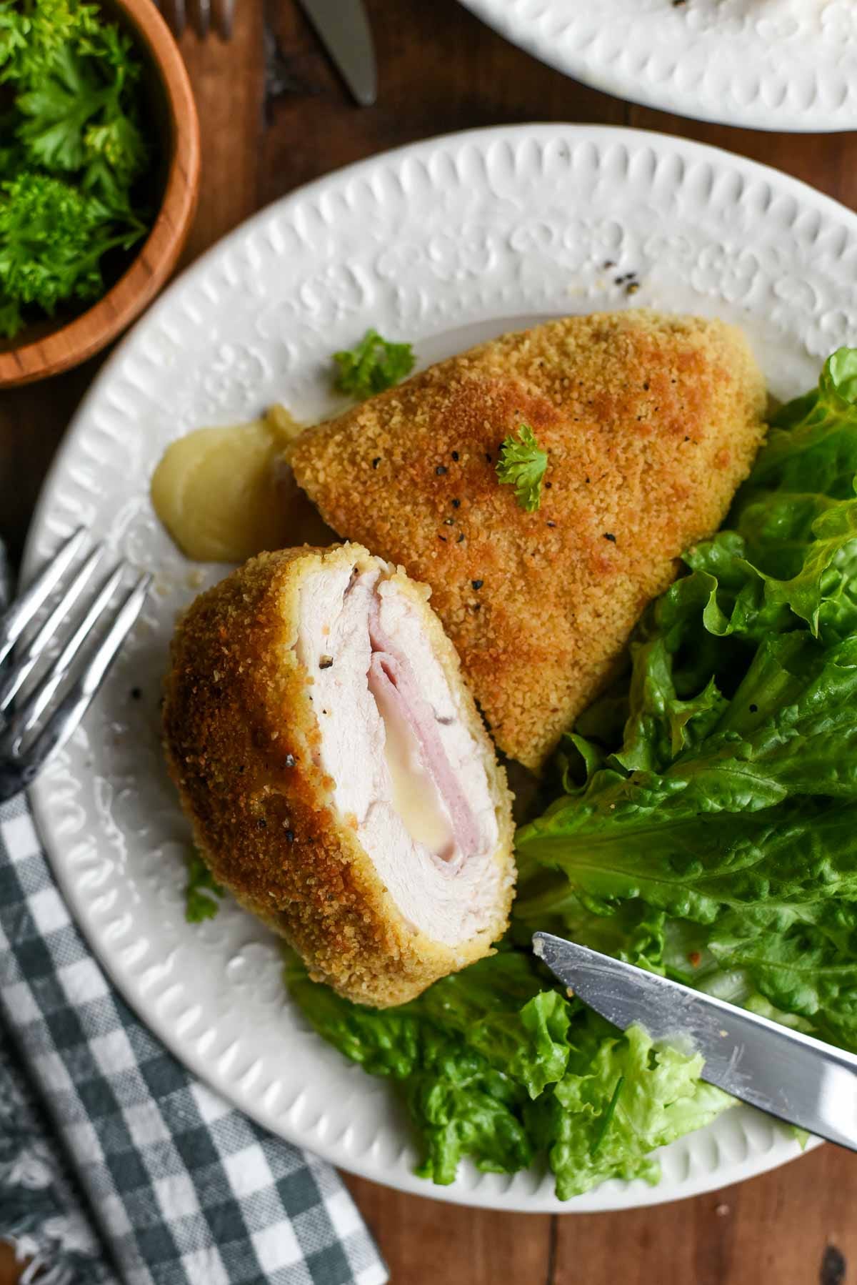 Chicken Cordon Bleu - by Audrey Le Goff - A Table in France