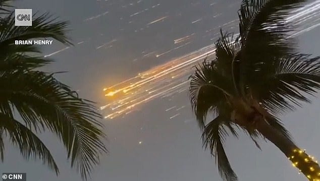 In a post on X, the company said: ''Starship experienced a rapid unscheduled disassembly during its ascent burn. Teams will continue to review data from today's flight test to better understand root cause' In a post on X, the company said: ''Starship experienced a rapid unscheduled disassembly during its ascent burn. Teams will continue to review data from today's flight test to better understand root cause'