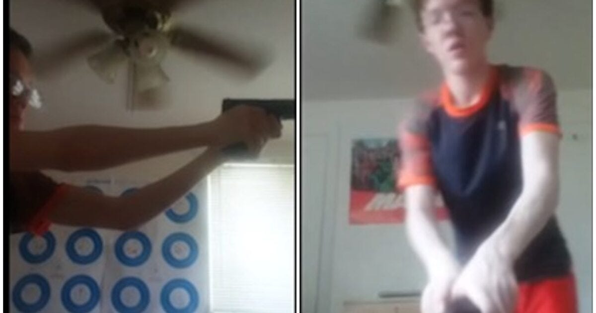 Person aiming a toy gun indoors, with target posters visible in the background, demonstrating focus and attention to detail in a training scenario. Person aiming a toy gun indoors, with target posters visible in the background, demonstrating focus and attention to detail in a training scenario.