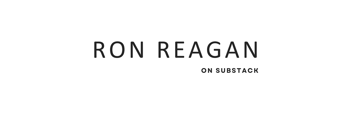 Ron Reagan | Substack