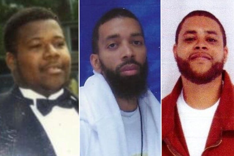 From left, Samuel Grasty, Derrick Chappell and Morton Johnson. Attorneys for the men sought to vacate their convictions for the 1997 murder of Henrietta Nickens, 70, of Chester, saying new DNA tests point to another suspect, but an appellate court said the guilty verdicts should stand. From left, Samuel Grasty, Derrick Chappell and Morton Johnson. Attorneys for the men sought to vacate their convictions for the 1997 murder of Henrietta Nickens, 70, of Chester, saying new DNA tests point to another suspect, but an appellate court said the guilty verdicts should stand.