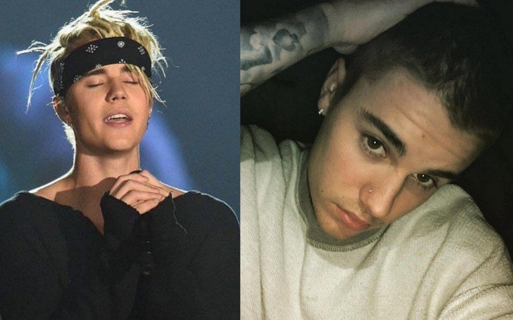 Justin Bieber buzzed and Rebecca Romijn vs RHOBH Yolanda Foster 2016 images collage Justin Bieber buzzed and Rebecca Romijn vs RHOBH Yolanda Foster 2016 images collage