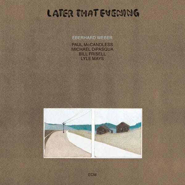 Cover art for Later That Evening by Eberhard Weber