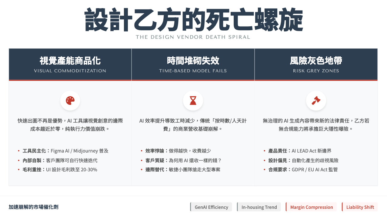 公開精簡版] 不賣工時，賣「決策算力」：從麥肯錫觀點看UX 乙方轉型的AI 突圍戰- by GAINSHIN