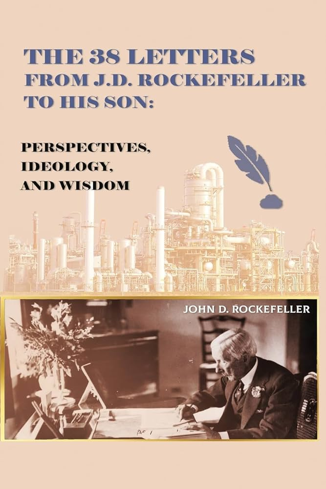 The 38 Letters from J.D. Rockefeller to his son: Perspectives, Ideology,  and Wisdom: Rockefeller, J D: 9788199968523: Amazon.com: Books