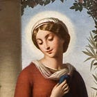 After the Annunciation, no one else knew that the Word had become flesh