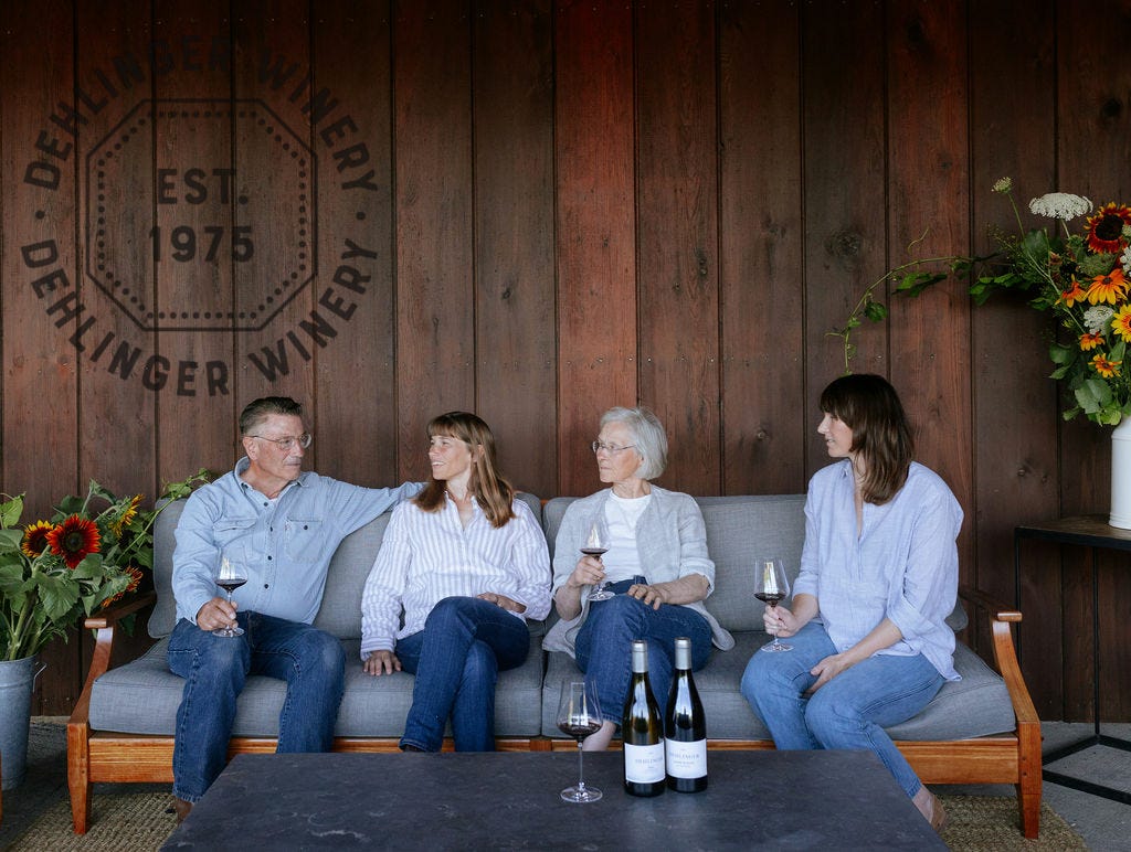 Dehlinger family artisan California wines Dehlinger family artisan California wines