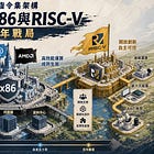 $INTC $AMD | CPU指令集架構—ARM、x86與RISC-V 的的百年戰局