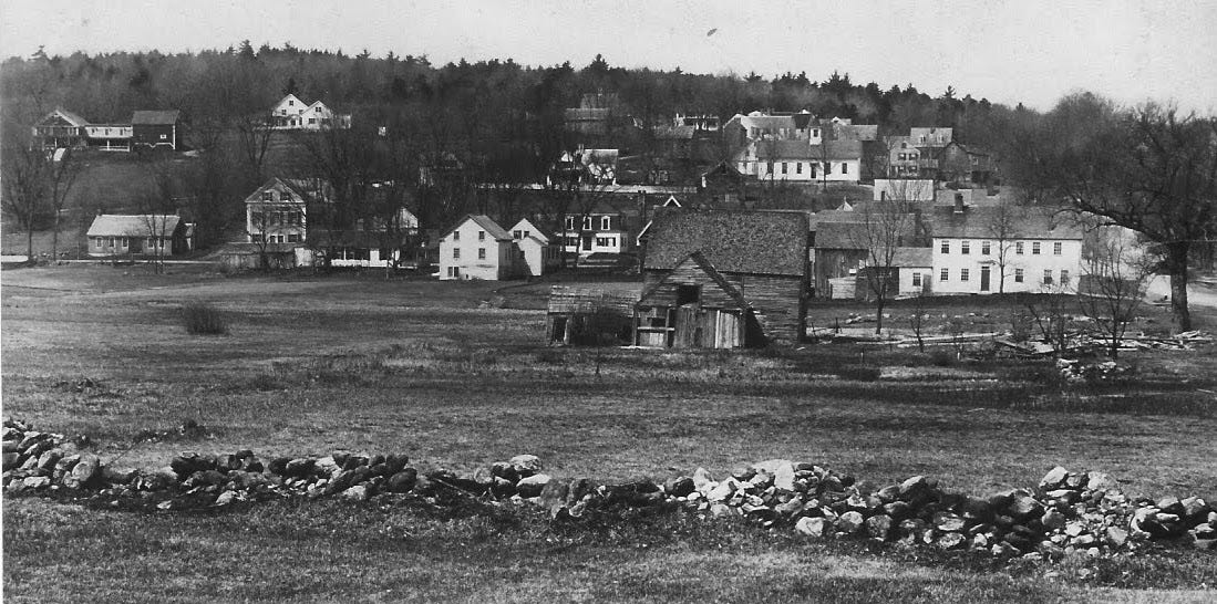 Center village as seen from Country Club