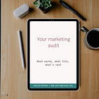 Two marketing experiments I'm playing with right now
