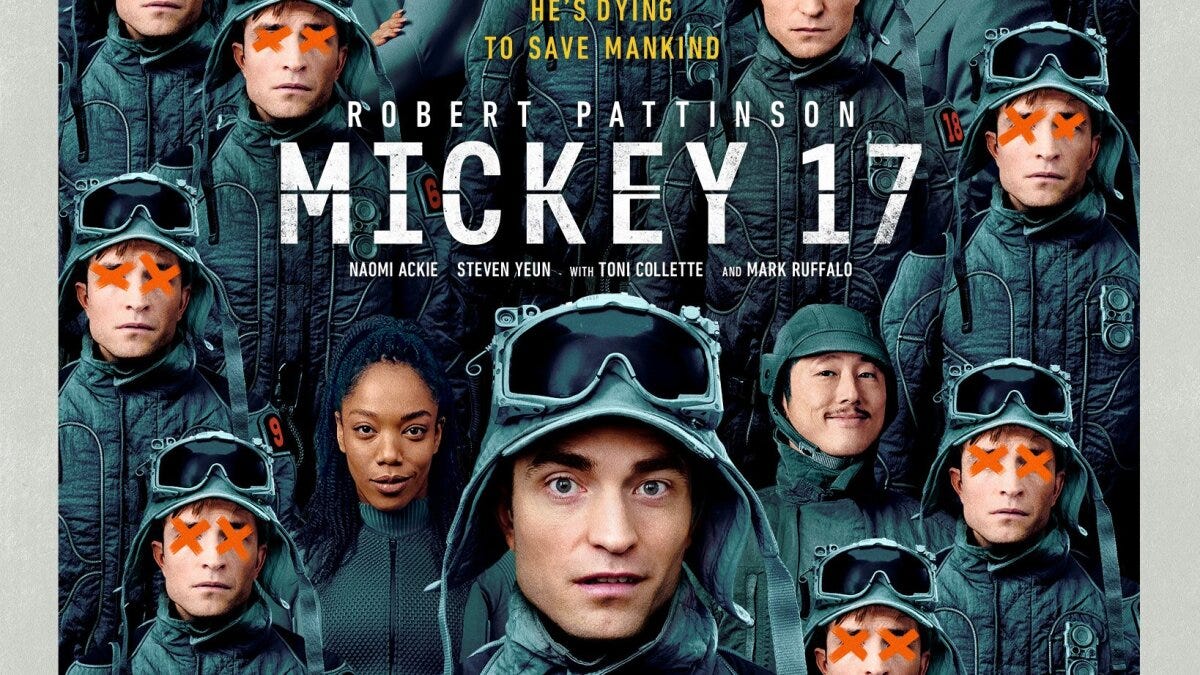 Reeder's Movie Reviews: Mickey 17 Reeder's Movie Reviews: Mickey 17