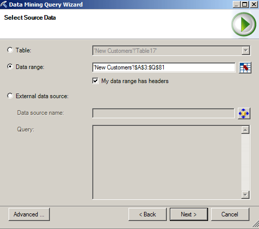 data mining in excel example customer classification for maketing maling list 9 data mining in excel example customer classification for maketing maling list 9