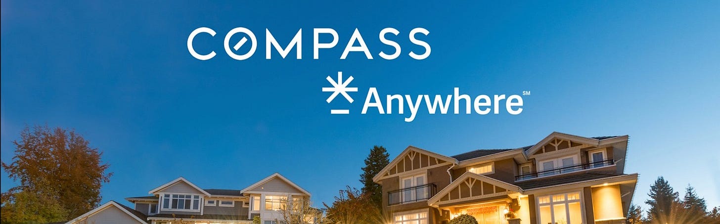 Compass to acquire Anywhere, creating world's largest brokerage