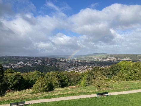 A selection of rainbows