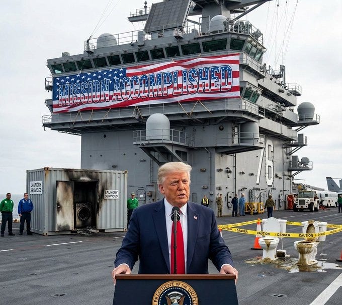 Trump Signals Final Sadistic Punishment as Consolation For Lost War