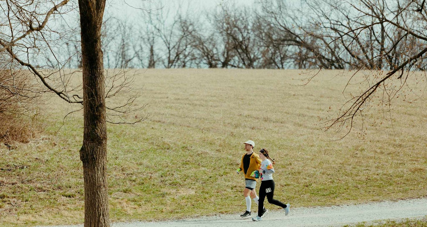 Mary and me enjoying the field (pc: Anna Brannon)