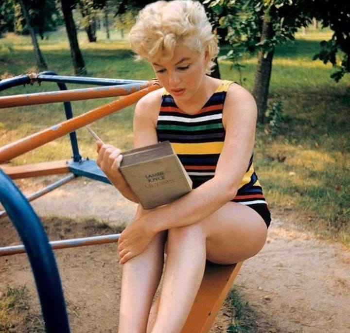 Marilyn tktktkktktktktkt. A photograph by Allan Grant taken in her apartment a month before her death.