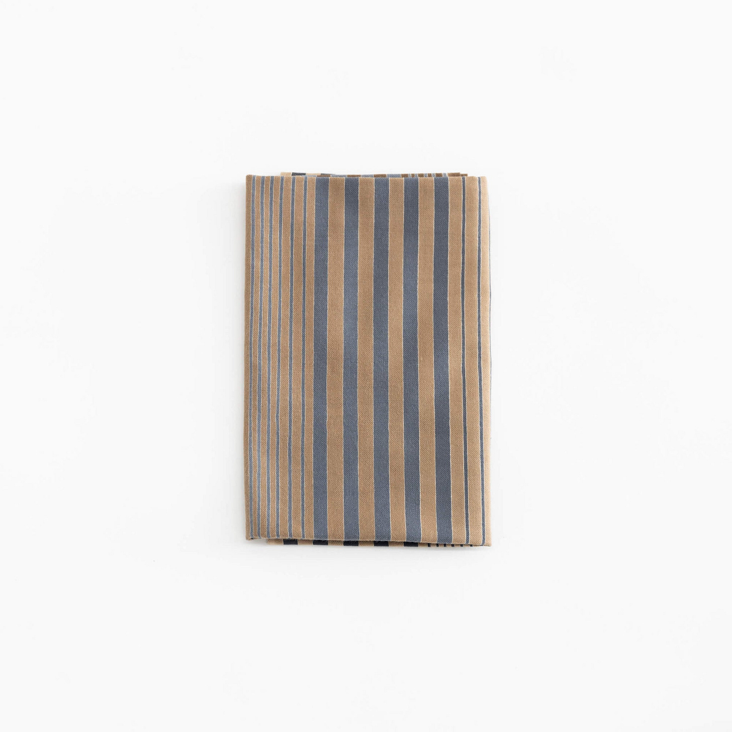 Tenugui - Beige and Blue Stripes | Tortoise General Store