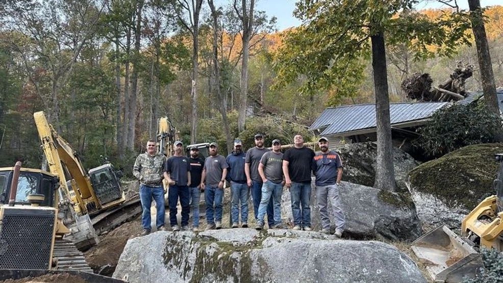 West Virginia coal miners going viral for restoring road in North Carolina West Virginia coal miners going viral for restoring road in North Carolina