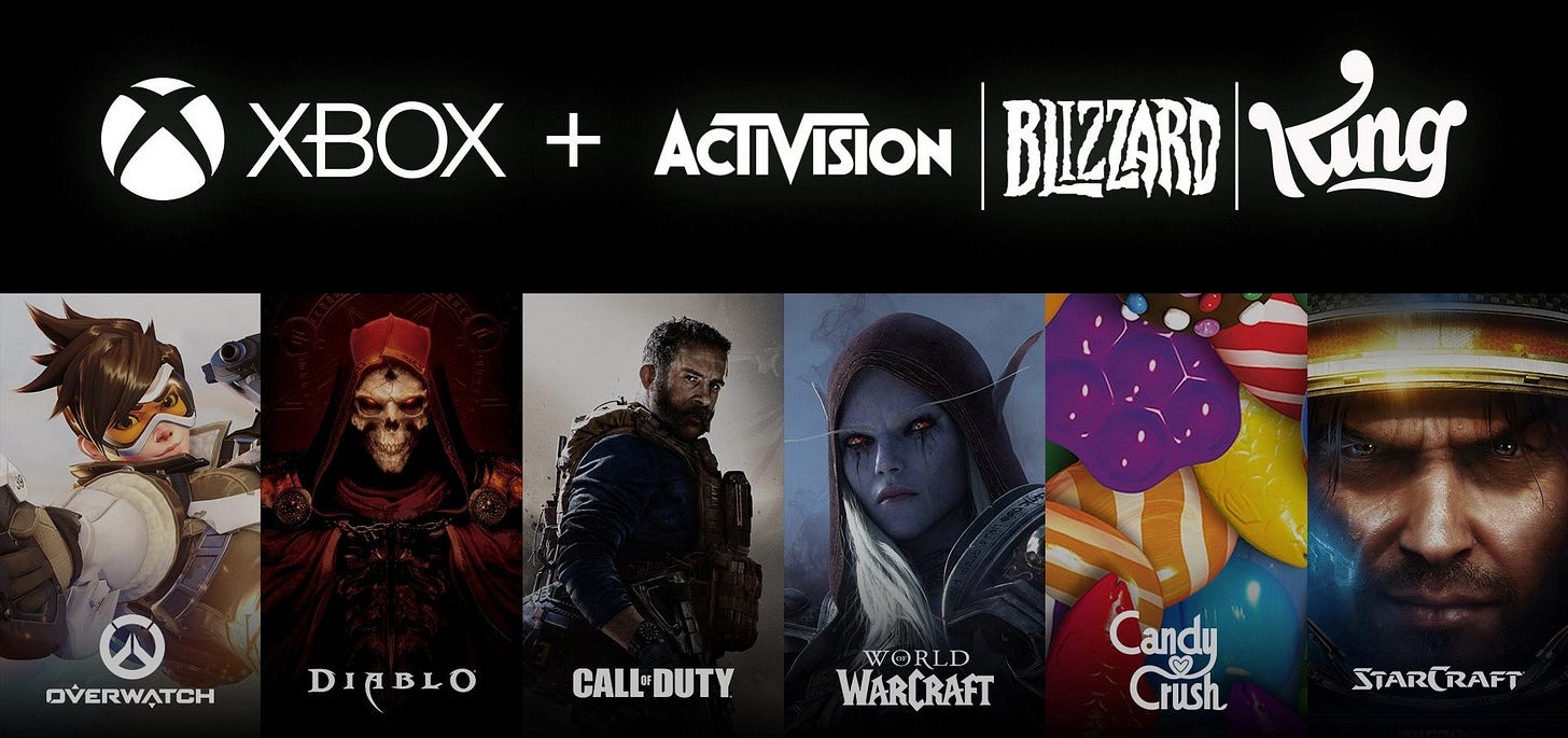 Xbox Activision Blizzard