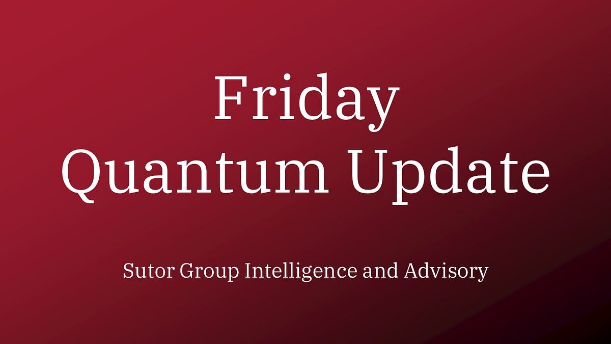 Daily Quantum Update for Friday, February 13, 2026