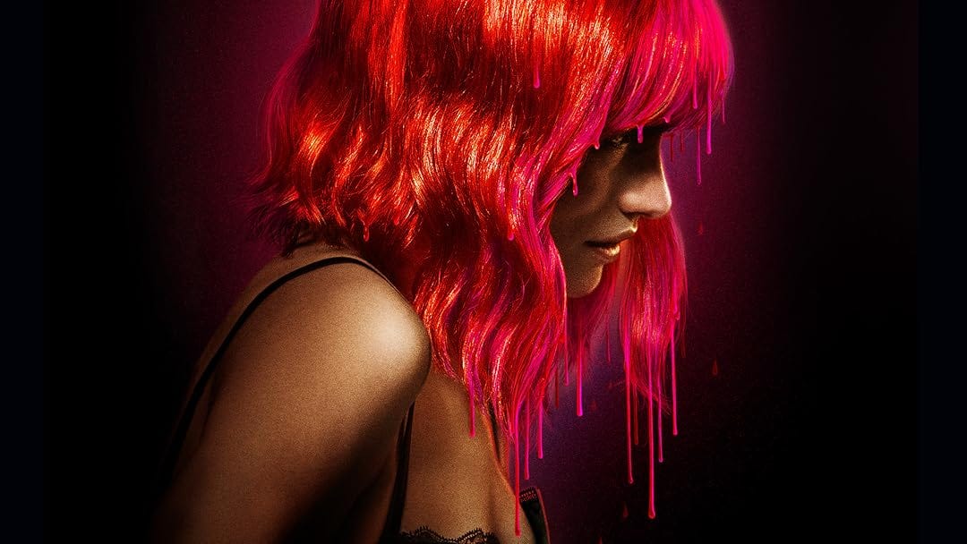 Willa Fitzgerald on the Strange Darling poster artwork